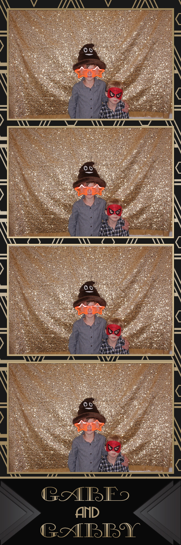 Gabe and Gabby's Wedding | View more photos from the event at gallery.photoboothbillings.com/u/PhotoBoothBillings/Gabe-and-Gabbys-Wedding