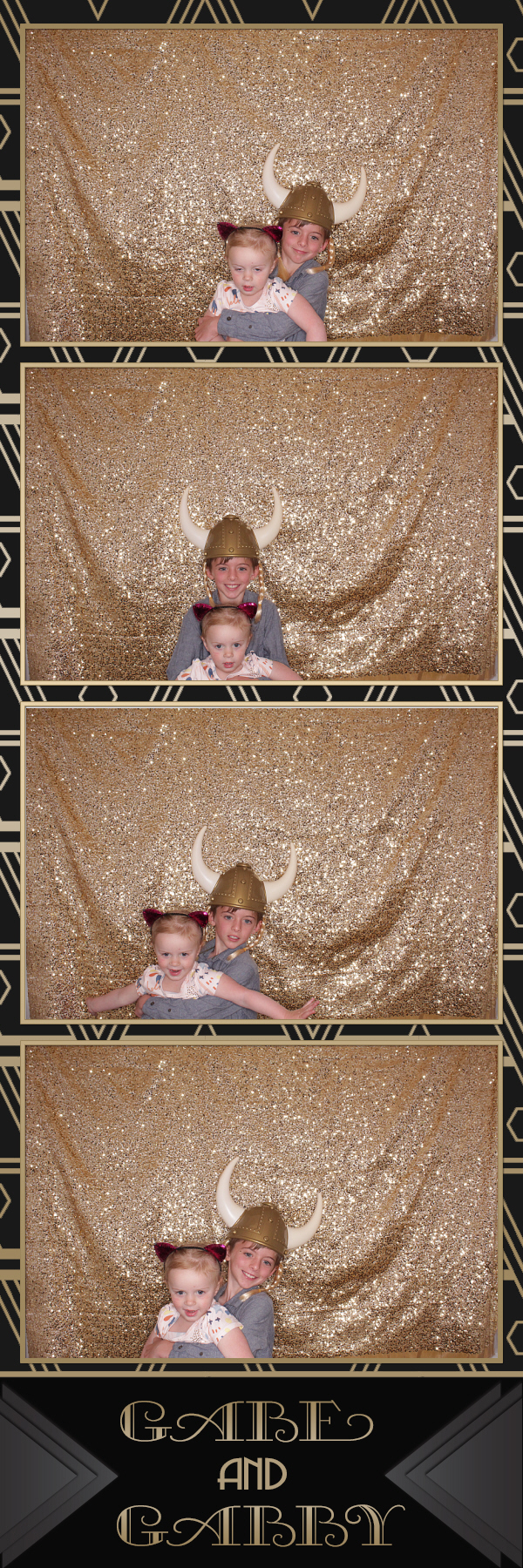 Gabe and Gabby's Wedding | View more photos from the event at gallery.photoboothbillings.com/u/PhotoBoothBillings/Gabe-and-Gabbys-Wedding