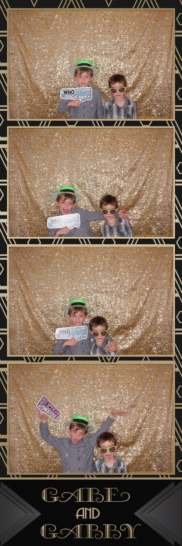 Gabe and Gabby's Wedding | View more photos from the event at gallery.photoboothbillings.com/u/PhotoBoothBillings/Gabe-and-Gabbys-Wedding