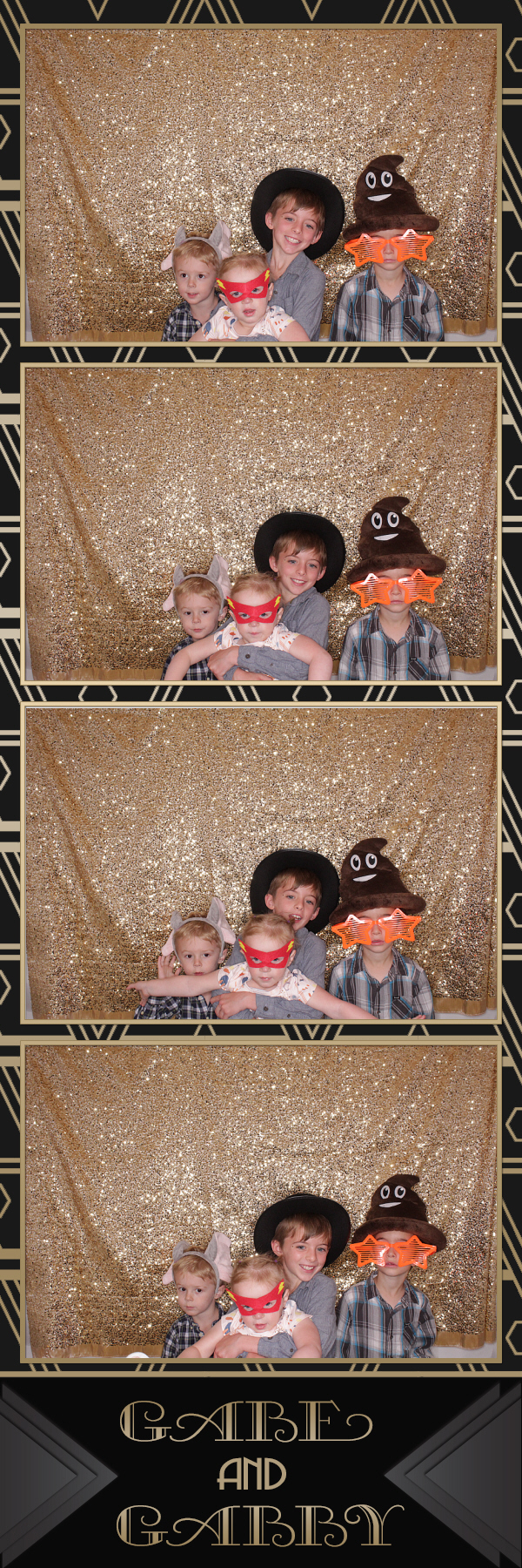 Gabe and Gabby's Wedding | View more photos from the event at gallery.photoboothbillings.com/u/PhotoBoothBillings/Gabe-and-Gabbys-Wedding