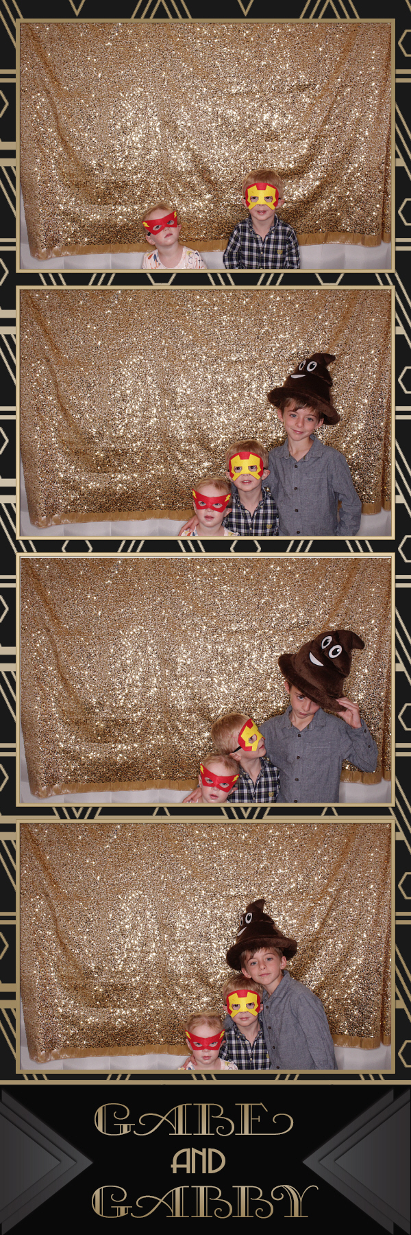 Gabe and Gabby's Wedding | View more photos from the event at gallery.photoboothbillings.com/u/PhotoBoothBillings/Gabe-and-Gabbys-Wedding
