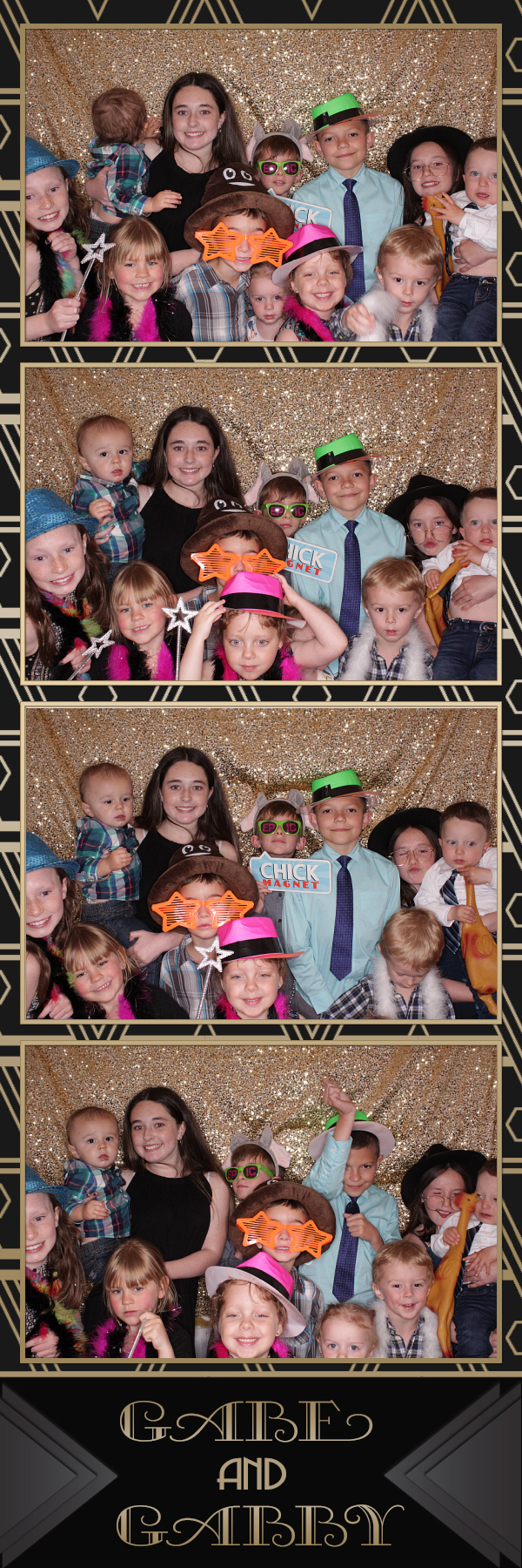Gabe and Gabby's Wedding | View more photos from the event at gallery.photoboothbillings.com/u/PhotoBoothBillings/Gabe-and-Gabbys-Wedding