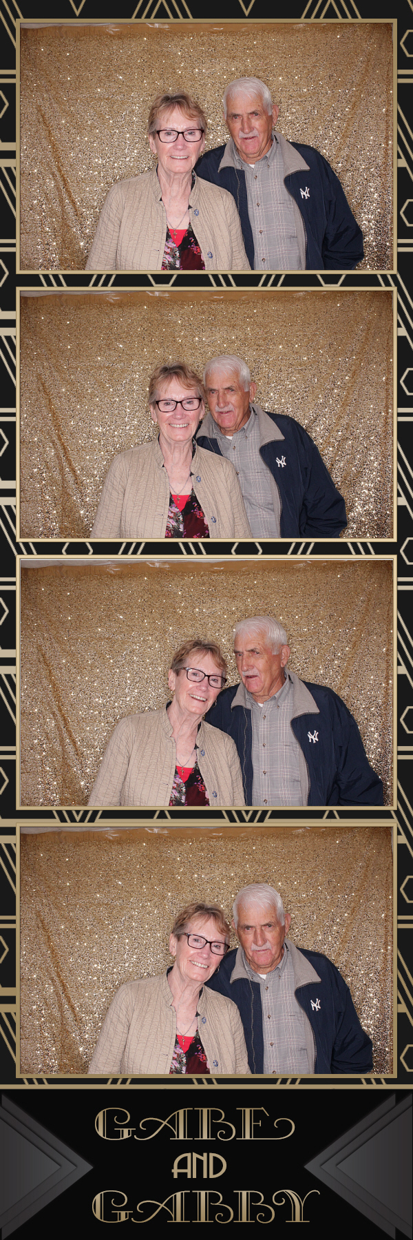 Gabe and Gabby's Wedding | View more photos from the event at gallery.photoboothbillings.com/u/PhotoBoothBillings/Gabe-and-Gabbys-Wedding