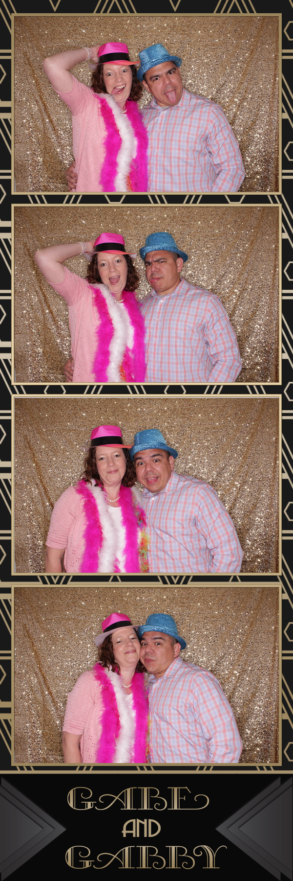 Gabe and Gabby's Wedding | View more photos from the event at gallery.photoboothbillings.com/u/PhotoBoothBillings/Gabe-and-Gabbys-Wedding