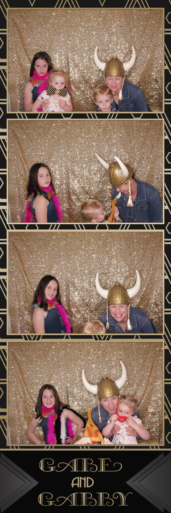 Gabe and Gabby's Wedding | View more photos from the event at gallery.photoboothbillings.com/u/PhotoBoothBillings/Gabe-and-Gabbys-Wedding