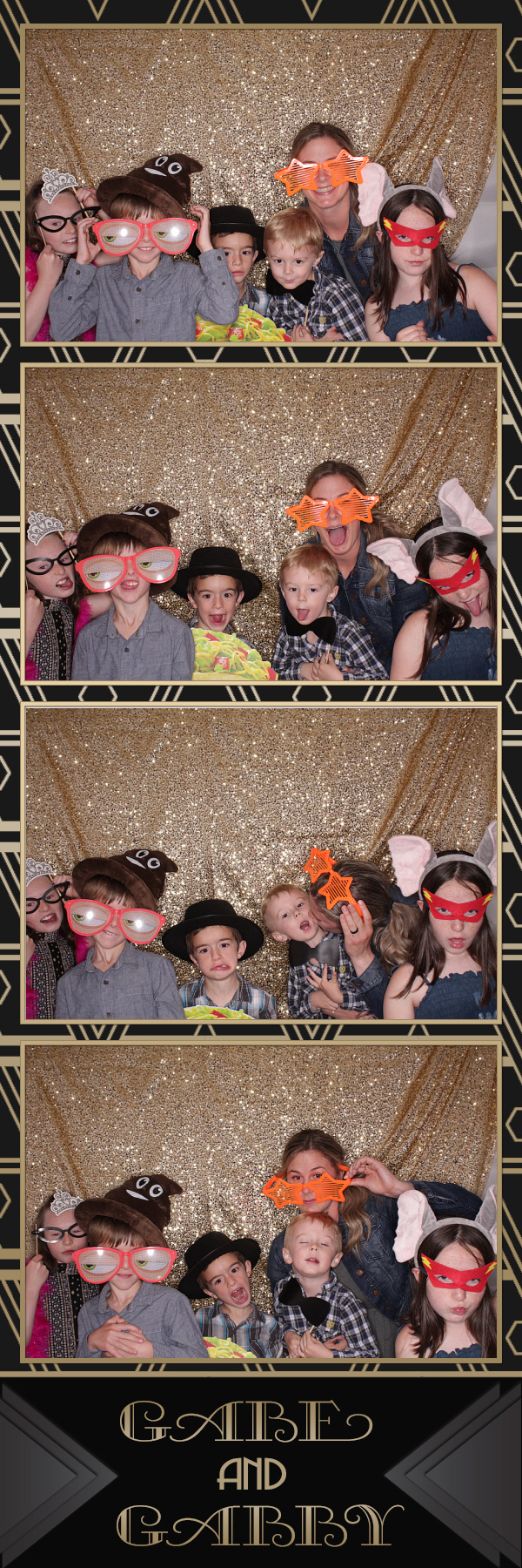 Gabe and Gabby's Wedding | View more photos from the event at gallery.photoboothbillings.com/u/PhotoBoothBillings/Gabe-and-Gabbys-Wedding