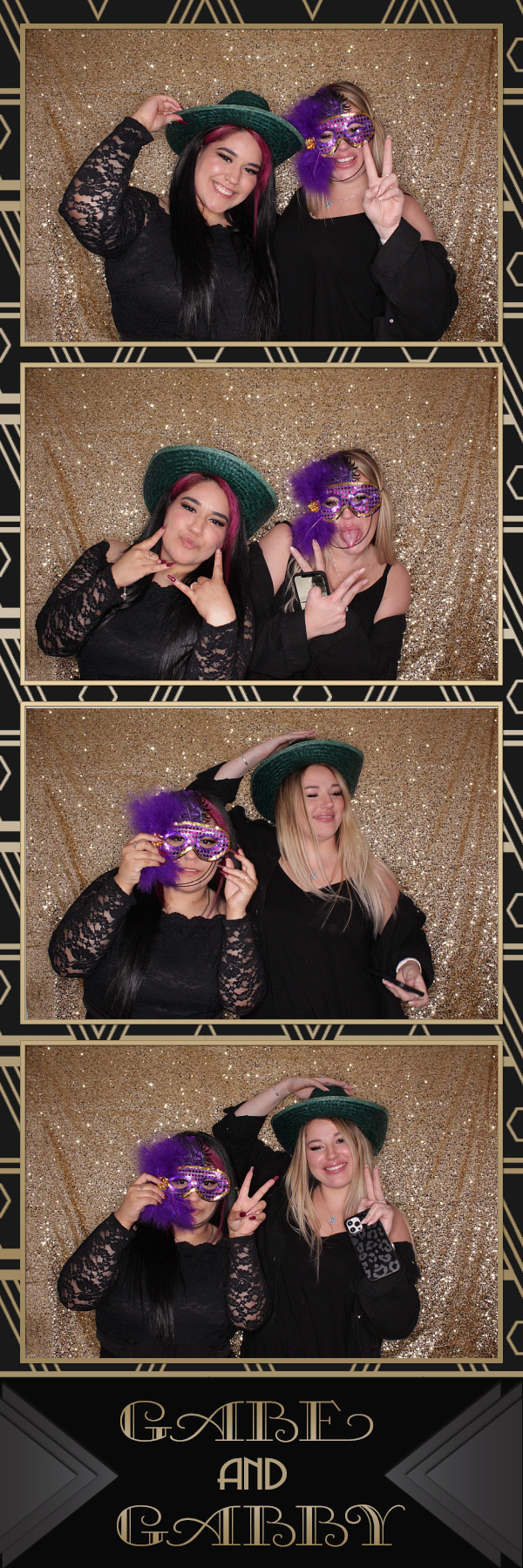 Gabe and Gabby's Wedding | View more photos from the event at gallery.photoboothbillings.com/u/PhotoBoothBillings/Gabe-and-Gabbys-Wedding