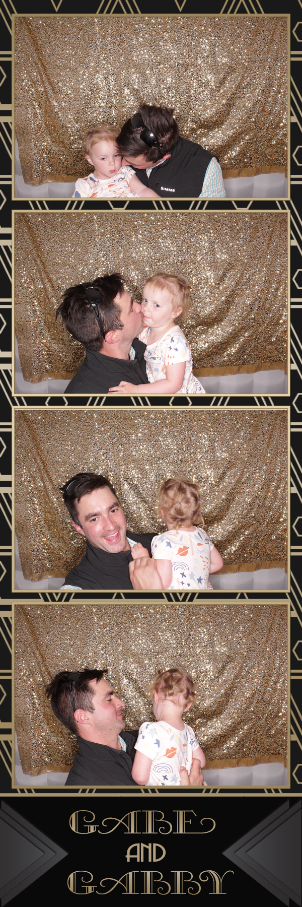 Gabe and Gabby's Wedding | View more photos from the event at gallery.photoboothbillings.com/u/PhotoBoothBillings/Gabe-and-Gabbys-Wedding