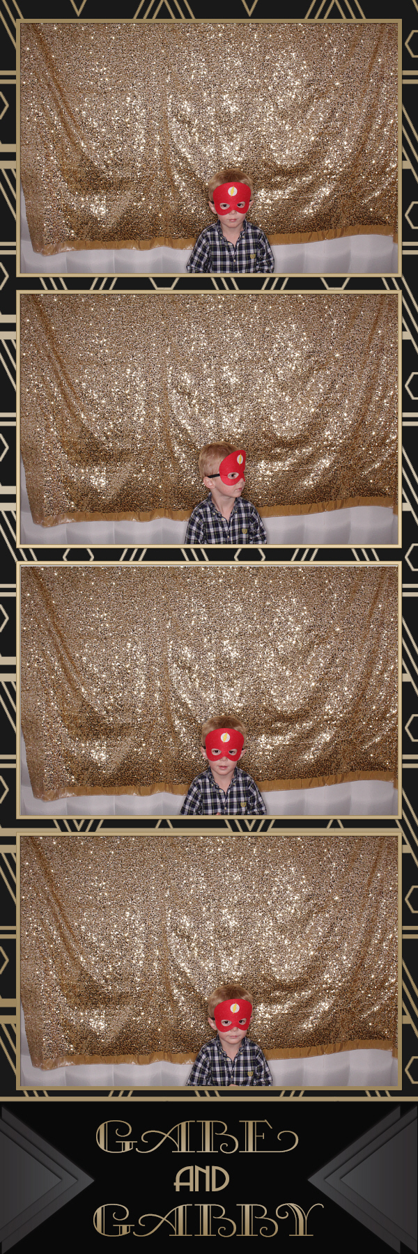 Gabe and Gabby's Wedding | View more photos from the event at gallery.photoboothbillings.com/u/PhotoBoothBillings/Gabe-and-Gabbys-Wedding