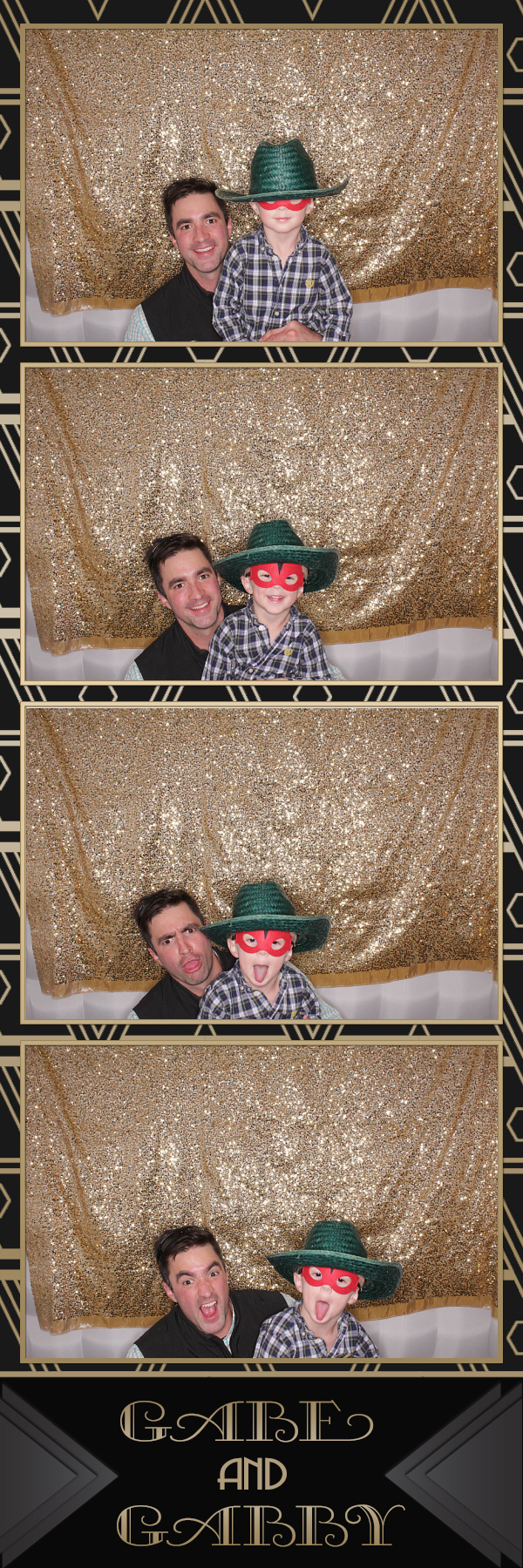 Gabe and Gabby's Wedding | View more photos from the event at gallery.photoboothbillings.com/u/PhotoBoothBillings/Gabe-and-Gabbys-Wedding