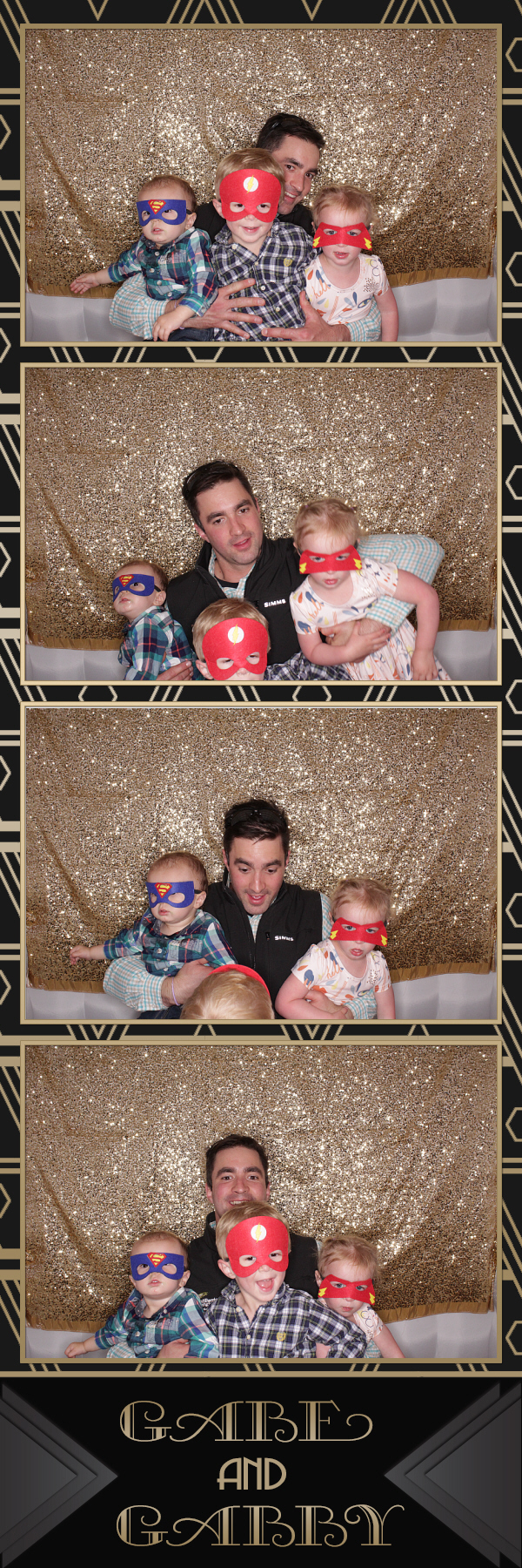Gabe and Gabby's Wedding | View more photos from the event at gallery.photoboothbillings.com/u/PhotoBoothBillings/Gabe-and-Gabbys-Wedding