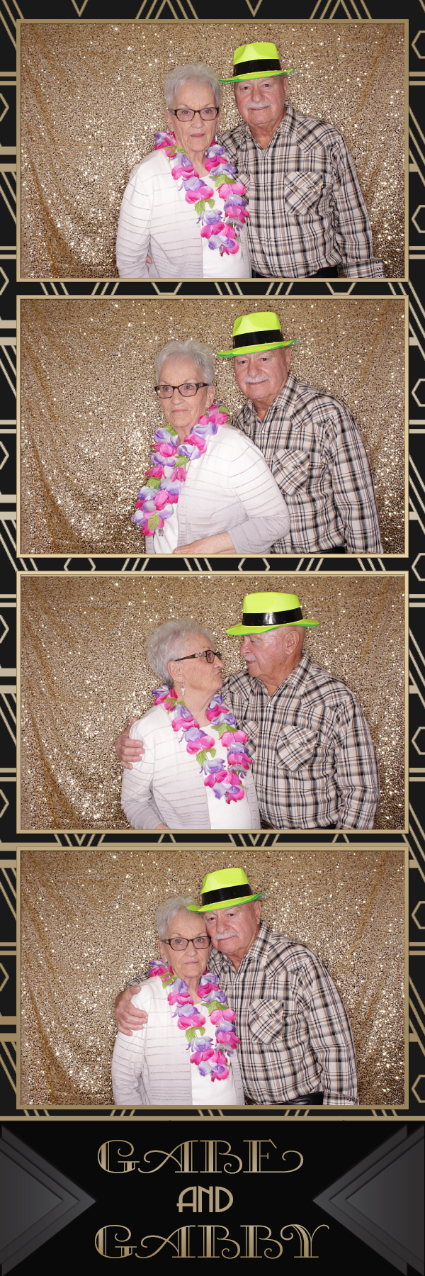 Gabe and Gabby's Wedding | View more photos from the event at gallery.photoboothbillings.com/u/PhotoBoothBillings/Gabe-and-Gabbys-Wedding