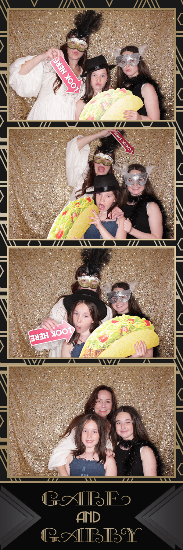 Gabe and Gabby's Wedding | View more photos from the event at gallery.photoboothbillings.com/u/PhotoBoothBillings/Gabe-and-Gabbys-Wedding