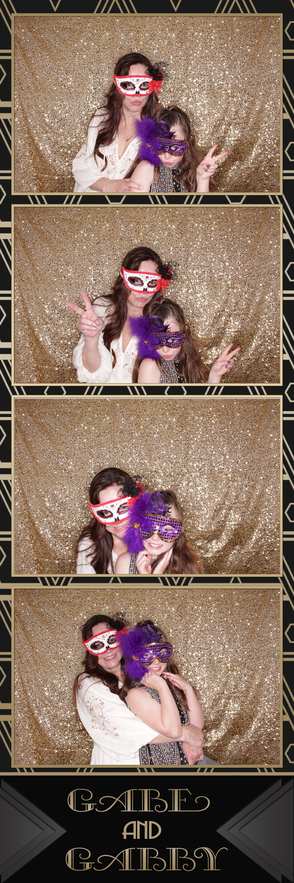 Gabe and Gabby's Wedding | View more photos from the event at gallery.photoboothbillings.com/u/PhotoBoothBillings/Gabe-and-Gabbys-Wedding