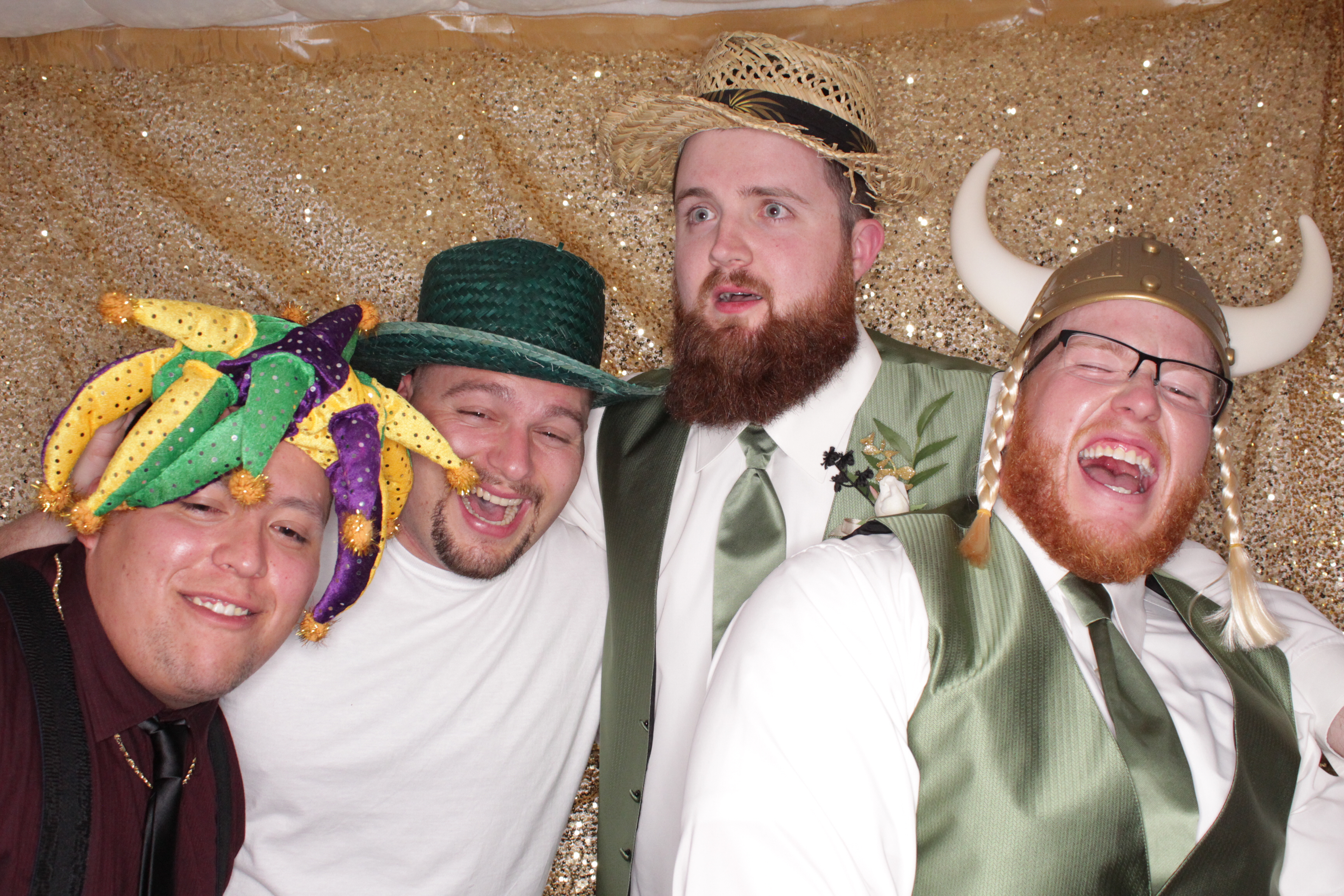 Gabe and Gabby's Wedding | View more photos from the event at gallery.photoboothbillings.com/u/PhotoBoothBillings/Gabe-and-Gabbys-Wedding