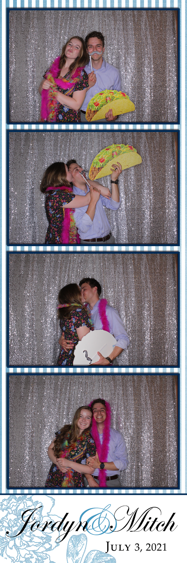 Jordyn and Mitch's Wedding | View more photos from the event at gallery.photoboothbillings.com/u/PhotoBoothBillings/Jordyn-and-Mitchs-Wedding