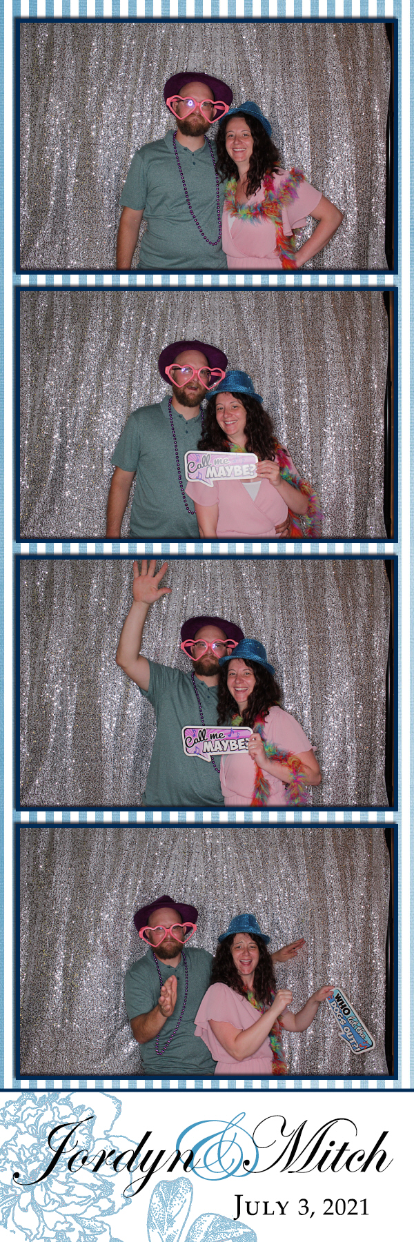 Jordyn and Mitch's Wedding | View more photos from the event at gallery.photoboothbillings.com/u/PhotoBoothBillings/Jordyn-and-Mitchs-Wedding
