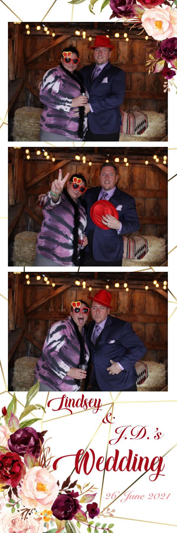 Lindsey and JD's Wedding | View more photos from the event at gallery.photoboothbillings.com/u/PhotoBoothBillings/Lindsey-and-JDs-Wedding
