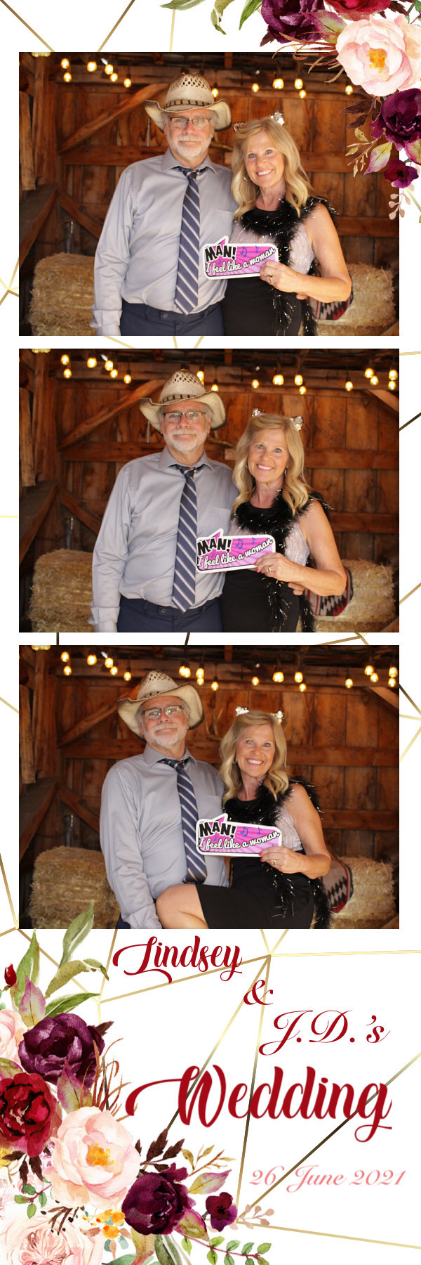 Lindsey and JD's Wedding | View more photos from the event at gallery.photoboothbillings.com/u/PhotoBoothBillings/Lindsey-and-JDs-Wedding