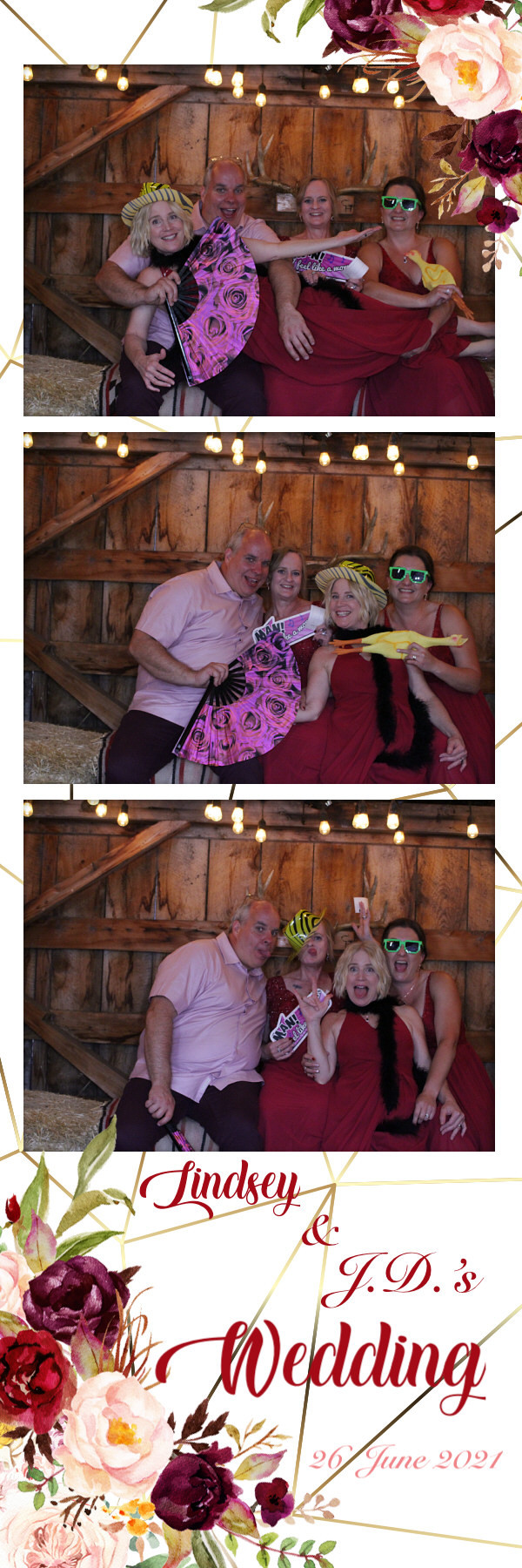 Lindsey and JD's Wedding | View more photos from the event at gallery.photoboothbillings.com/u/PhotoBoothBillings/Lindsey-and-JDs-Wedding
