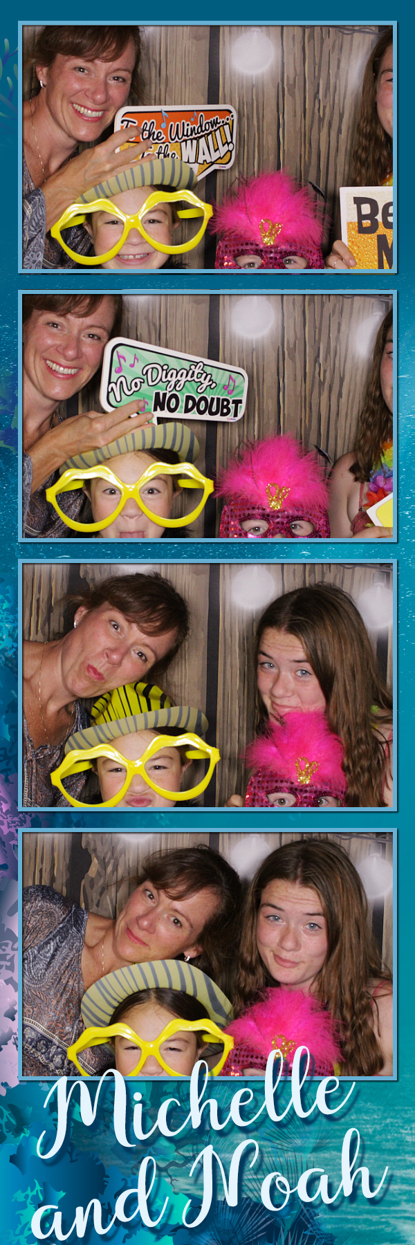 Michelle and Noah's Wedding | View more photos from the event at gallery.photoboothbillings.com/u/PhotoBoothBillings/Michelle-and-Noahs-Wedding