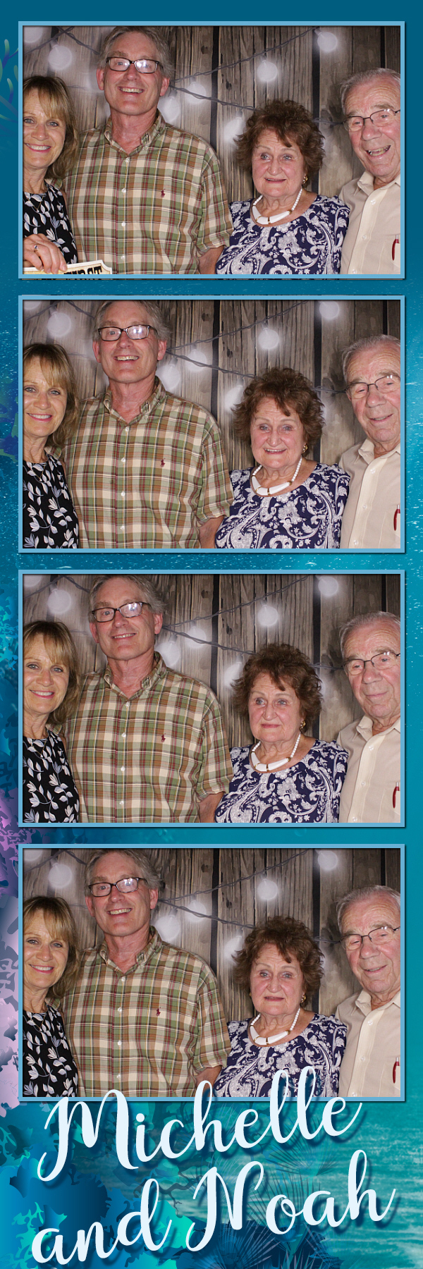 Michelle and Noah's Wedding | View more photos from the event at gallery.photoboothbillings.com/u/PhotoBoothBillings/Michelle-and-Noahs-Wedding