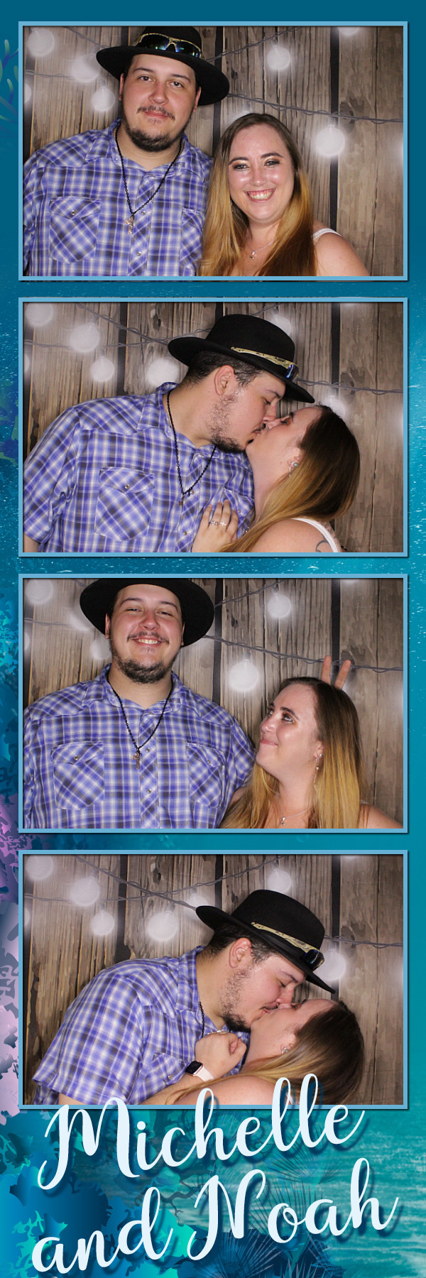 Michelle and Noah's Wedding | View more photos from the event at gallery.photoboothbillings.com/u/PhotoBoothBillings/Michelle-and-Noahs-Wedding