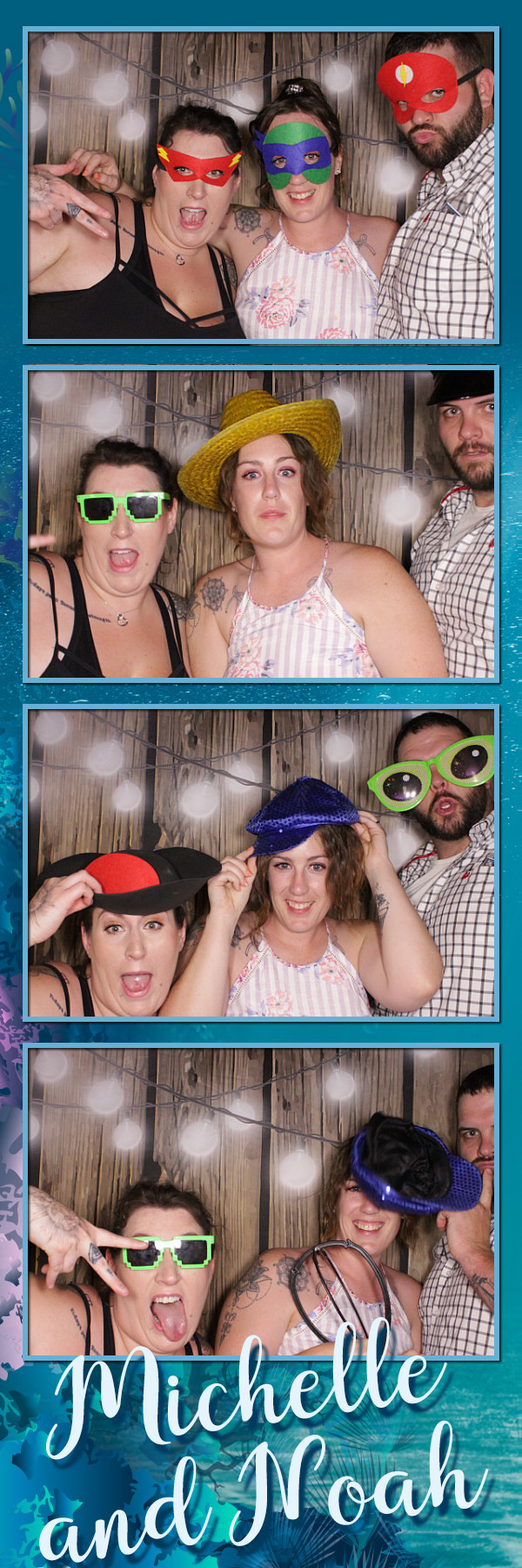 Michelle and Noah's Wedding | View more photos from the event at gallery.photoboothbillings.com/u/PhotoBoothBillings/Michelle-and-Noahs-Wedding