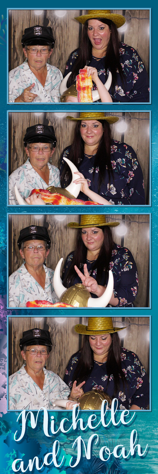 Michelle and Noah's Wedding | View more photos from the event at gallery.photoboothbillings.com/u/PhotoBoothBillings/Michelle-and-Noahs-Wedding