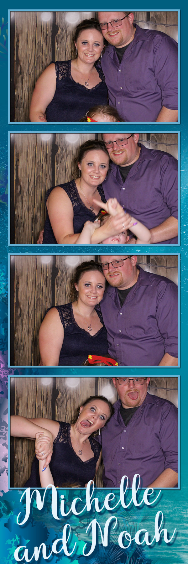Michelle and Noah's Wedding | View more photos from the event at gallery.photoboothbillings.com/u/PhotoBoothBillings/Michelle-and-Noahs-Wedding