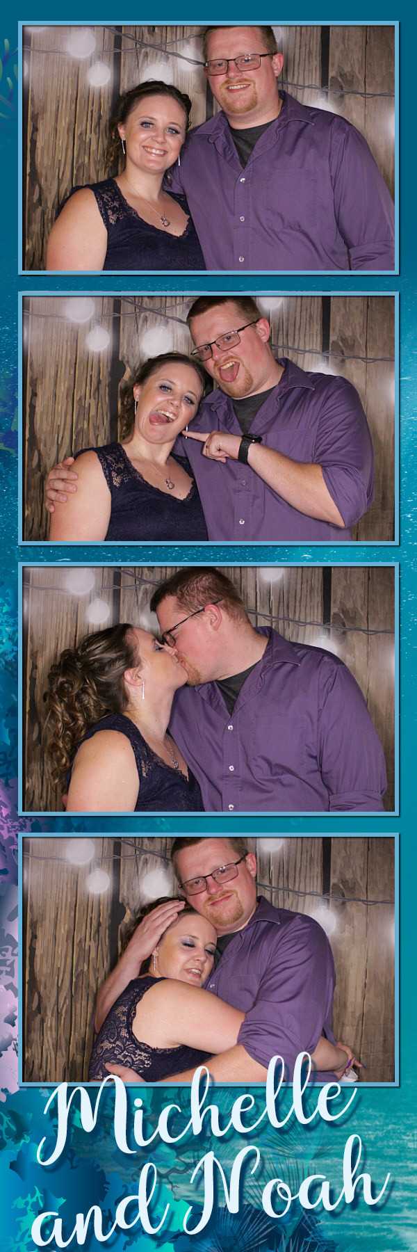 Michelle and Noah's Wedding | View more photos from the event at gallery.photoboothbillings.com/u/PhotoBoothBillings/Michelle-and-Noahs-Wedding