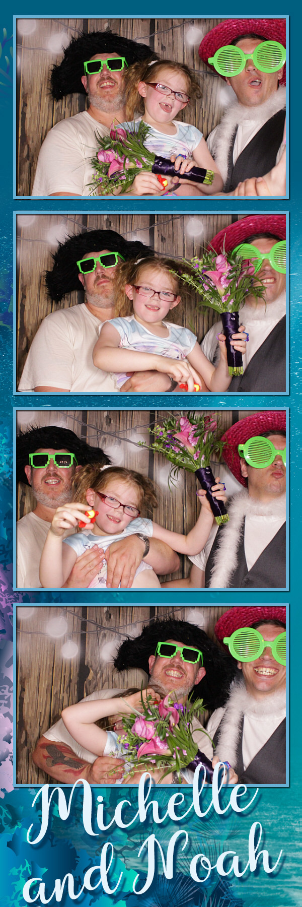 Michelle and Noah's Wedding | View more photos from the event at gallery.photoboothbillings.com/u/PhotoBoothBillings/Michelle-and-Noahs-Wedding