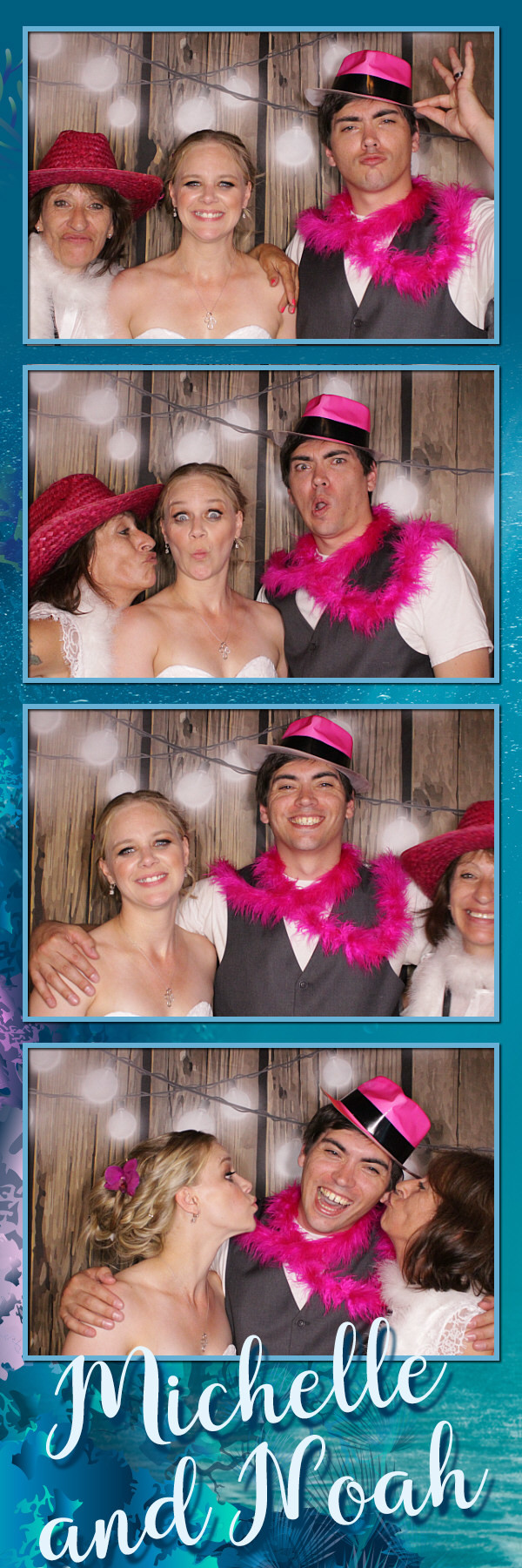 Michelle and Noah's Wedding | View more photos from the event at gallery.photoboothbillings.com/u/PhotoBoothBillings/Michelle-and-Noahs-Wedding