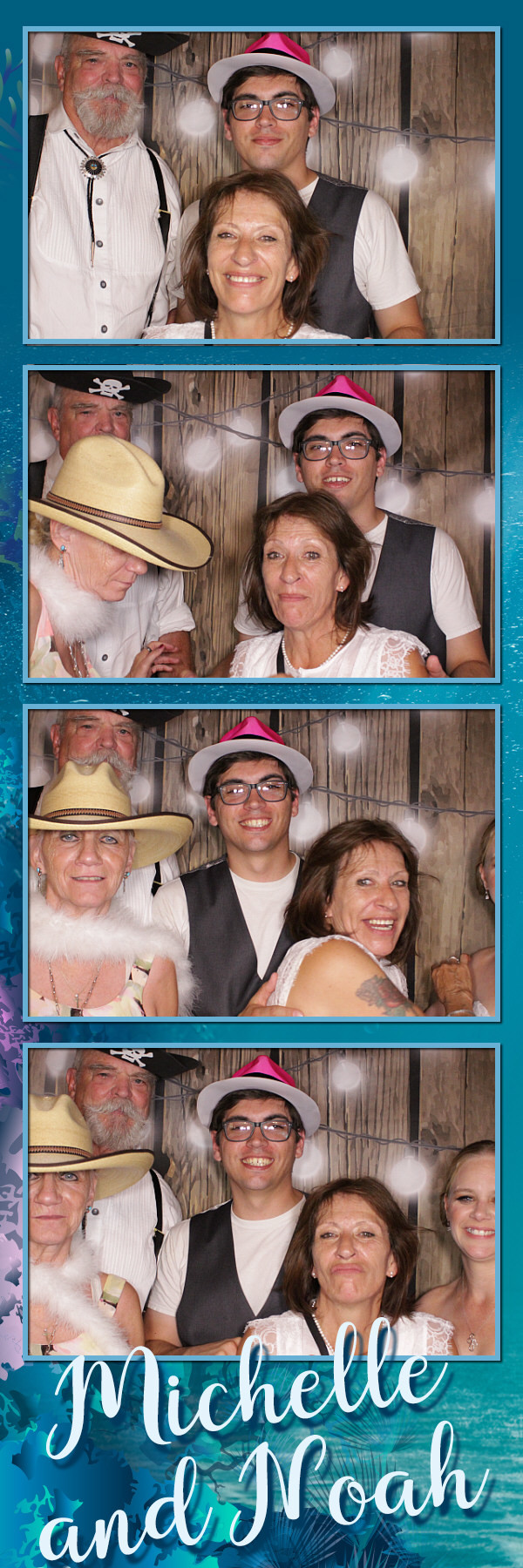 Michelle and Noah's Wedding | View more photos from the event at gallery.photoboothbillings.com/u/PhotoBoothBillings/Michelle-and-Noahs-Wedding