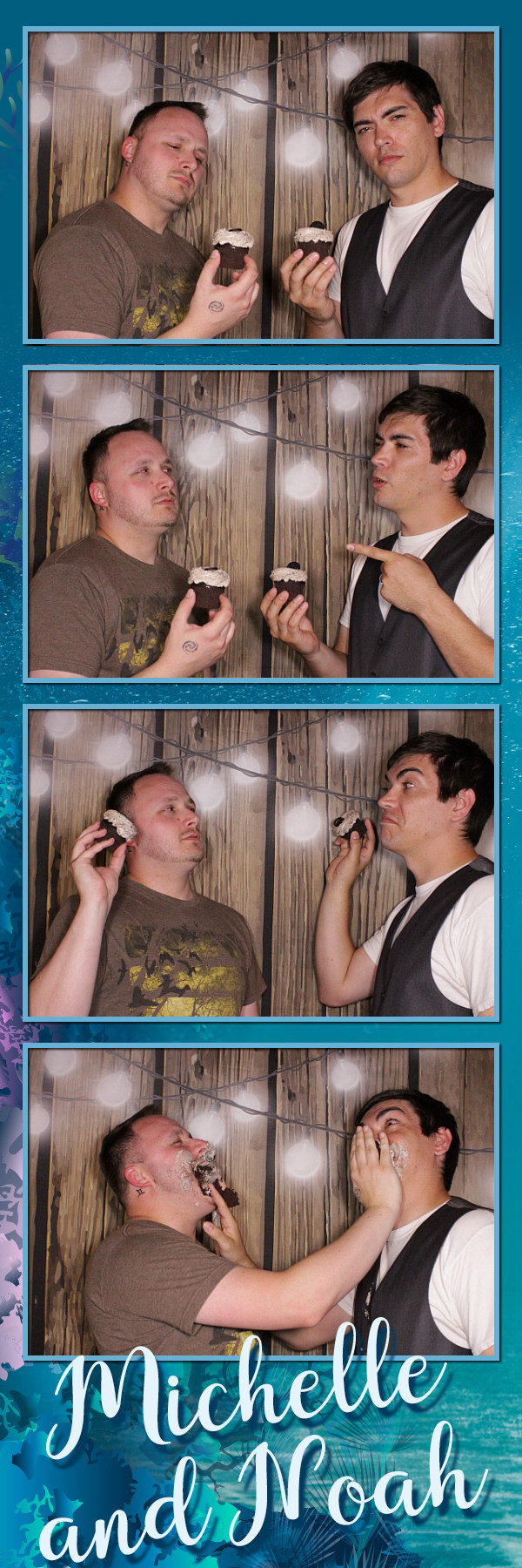 Michelle and Noah's Wedding | View more photos from the event at gallery.photoboothbillings.com/u/PhotoBoothBillings/Michelle-and-Noahs-Wedding