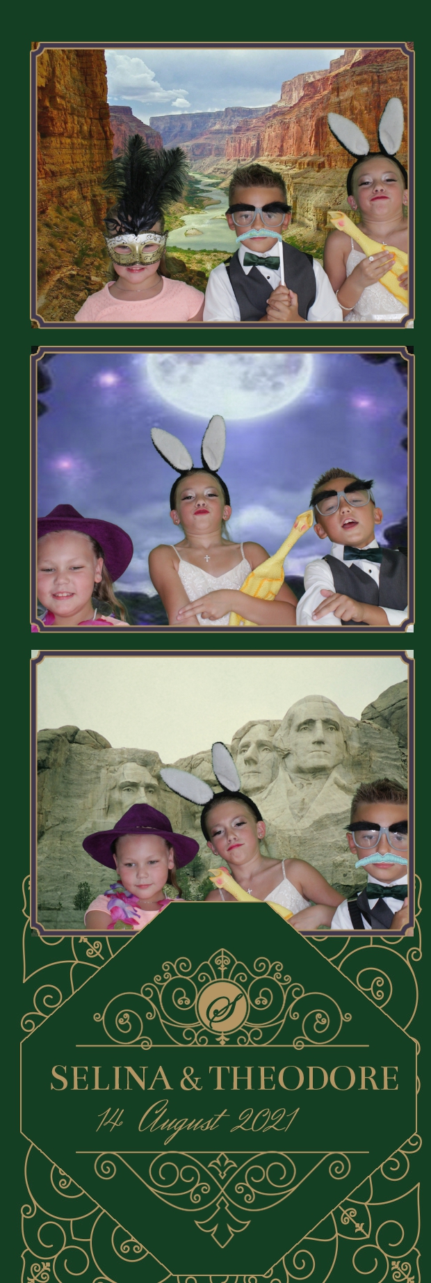 Selina and Theodore's Wedding | View more photos from the event at gallery.photoboothbillings.com/u/PhotoBoothBillings/Selina-and-Theodores-Wedding