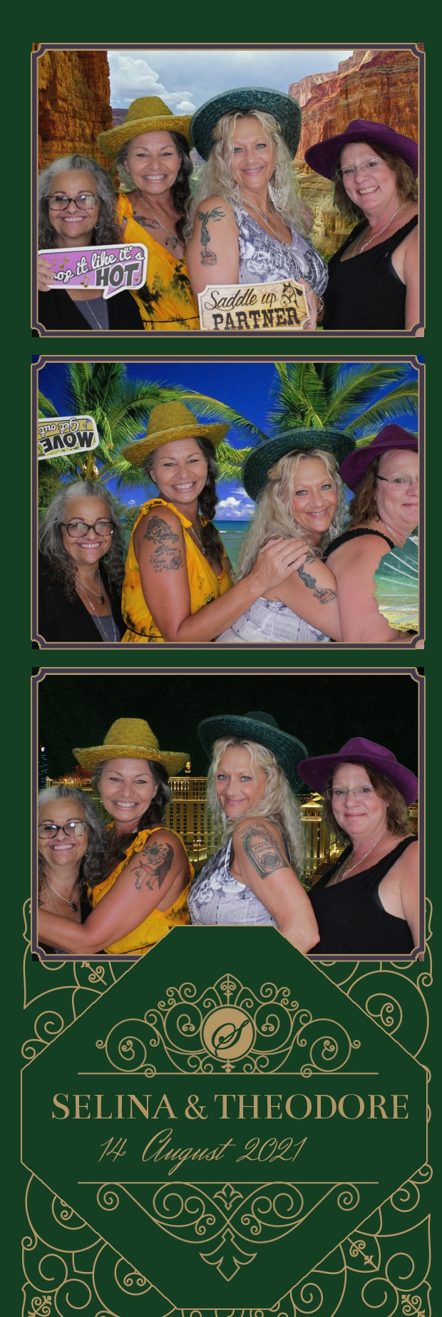 Selina and Theodore's Wedding | View more photos from the event at gallery.photoboothbillings.com/u/PhotoBoothBillings/Selina-and-Theodores-Wedding