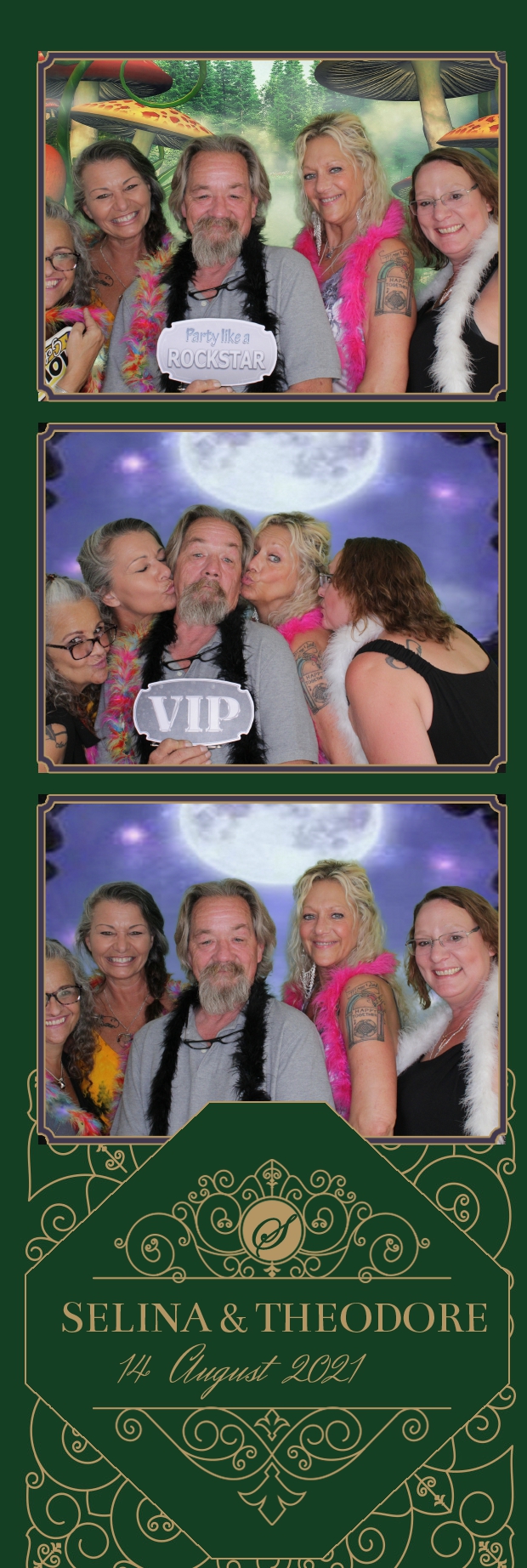 Selina and Theodore's Wedding | View more photos from the event at gallery.photoboothbillings.com/u/PhotoBoothBillings/Selina-and-Theodores-Wedding