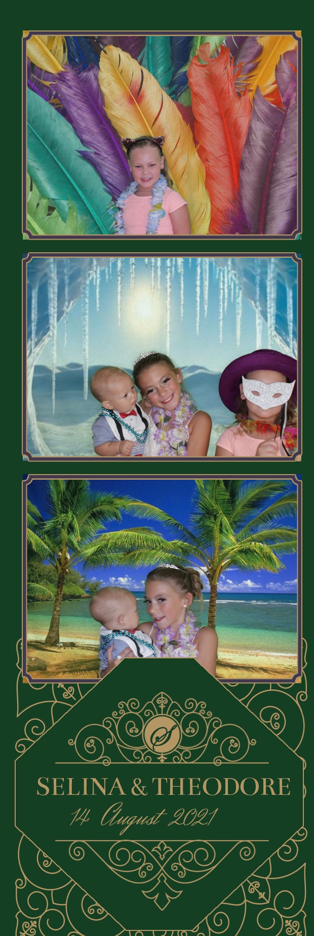 Selina and Theodore's Wedding | View more photos from the event at gallery.photoboothbillings.com/u/PhotoBoothBillings/Selina-and-Theodores-Wedding