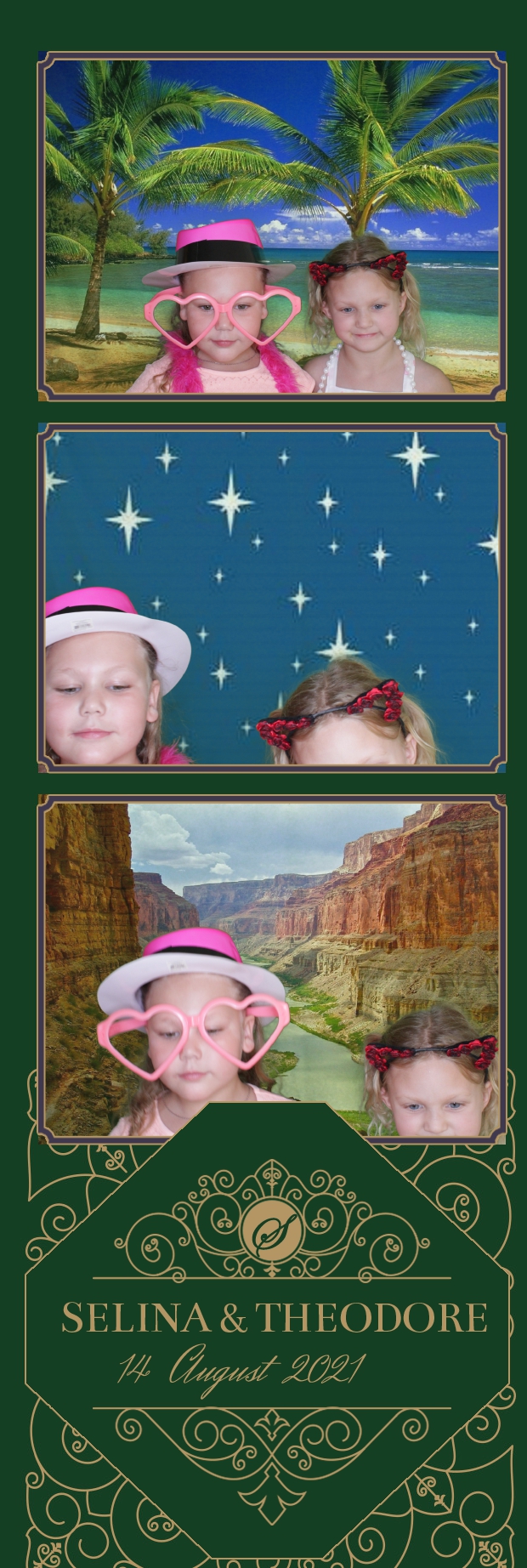 Selina and Theodore's Wedding | View more photos from the event at gallery.photoboothbillings.com/u/PhotoBoothBillings/Selina-and-Theodores-Wedding
