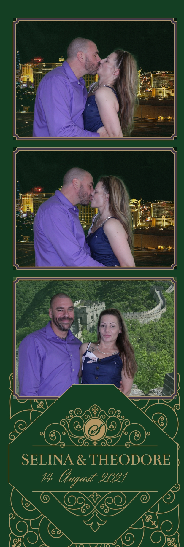 Selina and Theodore's Wedding | View more photos from the event at gallery.photoboothbillings.com/u/PhotoBoothBillings/Selina-and-Theodores-Wedding