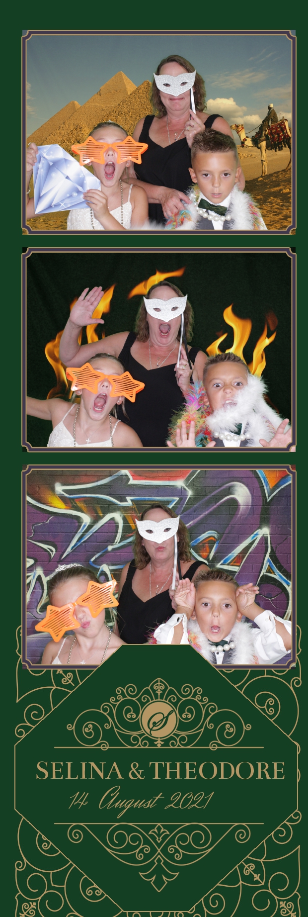 Selina and Theodore's Wedding | View more photos from the event at gallery.photoboothbillings.com/u/PhotoBoothBillings/Selina-and-Theodores-Wedding