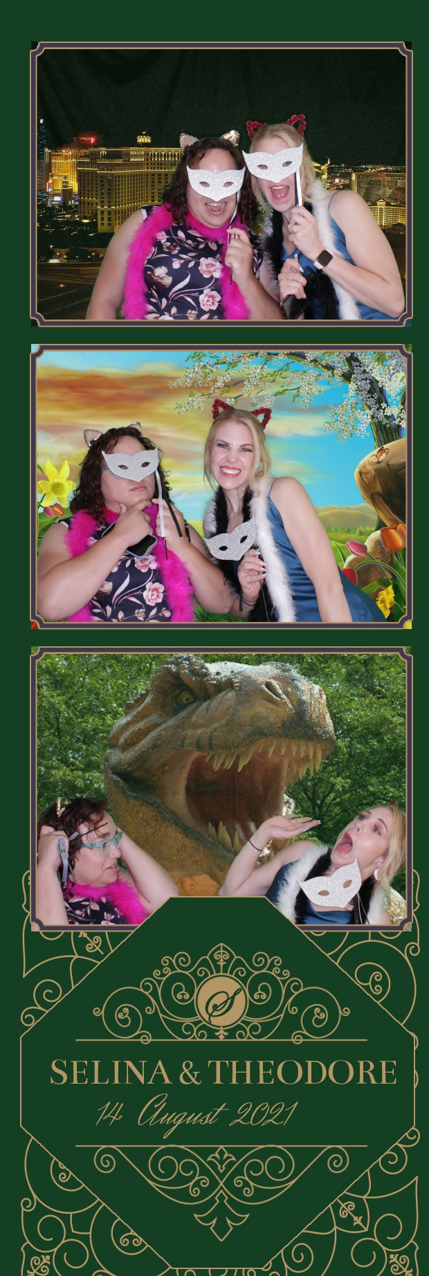 Selina and Theodore's Wedding | View more photos from the event at gallery.photoboothbillings.com/u/PhotoBoothBillings/Selina-and-Theodores-Wedding