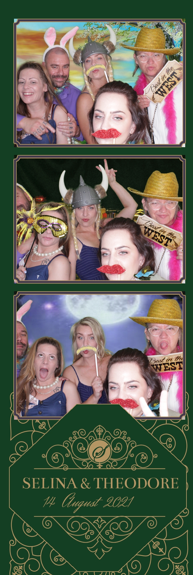 Selina and Theodore's Wedding | View more photos from the event at gallery.photoboothbillings.com/u/PhotoBoothBillings/Selina-and-Theodores-Wedding
