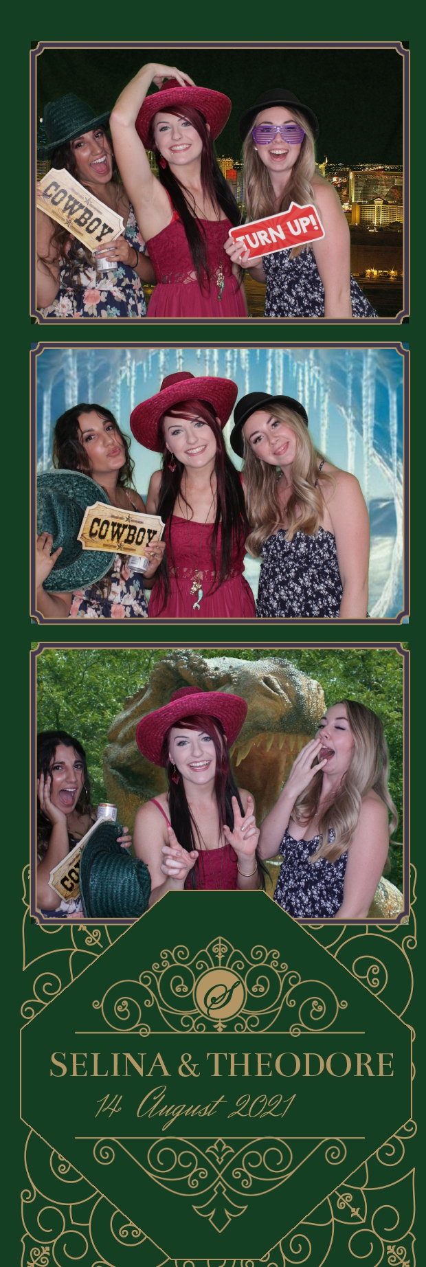 Selina and Theodore's Wedding | View more photos from the event at gallery.photoboothbillings.com/u/PhotoBoothBillings/Selina-and-Theodores-Wedding