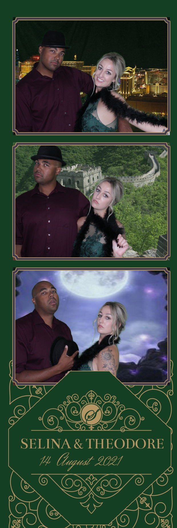 Selina and Theodore's Wedding | View more photos from the event at gallery.photoboothbillings.com/u/PhotoBoothBillings/Selina-and-Theodores-Wedding