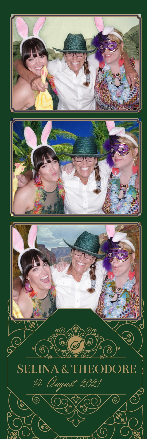 Selina and Theodore's Wedding | View more photos from the event at gallery.photoboothbillings.com/u/PhotoBoothBillings/Selina-and-Theodores-Wedding
