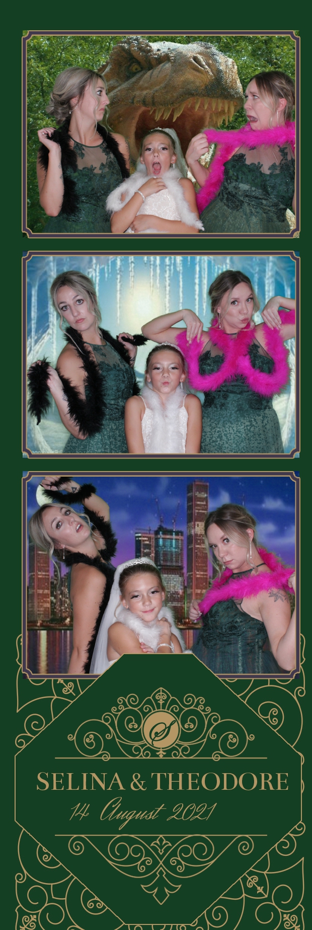 Selina and Theodore's Wedding | View more photos from the event at gallery.photoboothbillings.com/u/PhotoBoothBillings/Selina-and-Theodores-Wedding