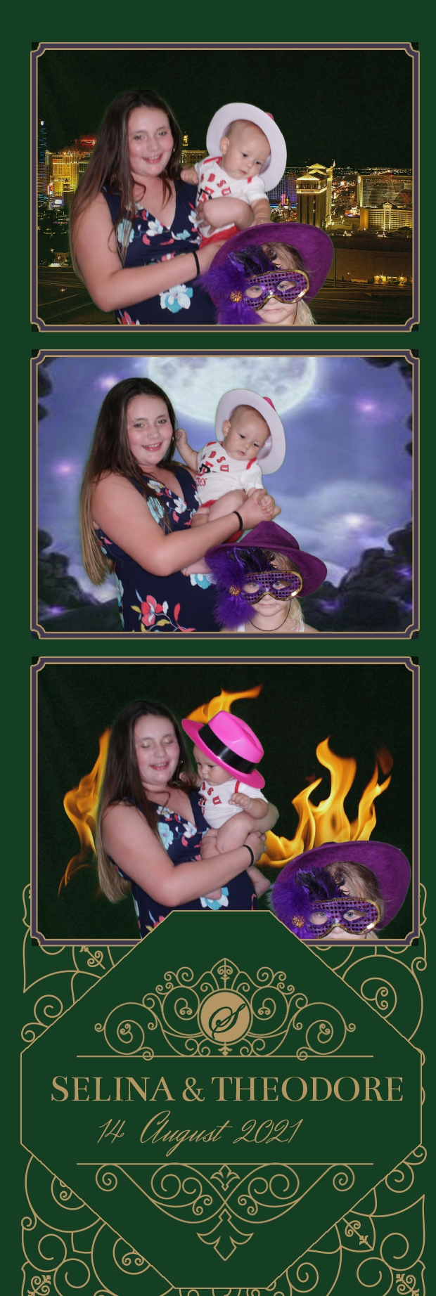 Selina and Theodore's Wedding | View more photos from the event at gallery.photoboothbillings.com/u/PhotoBoothBillings/Selina-and-Theodores-Wedding