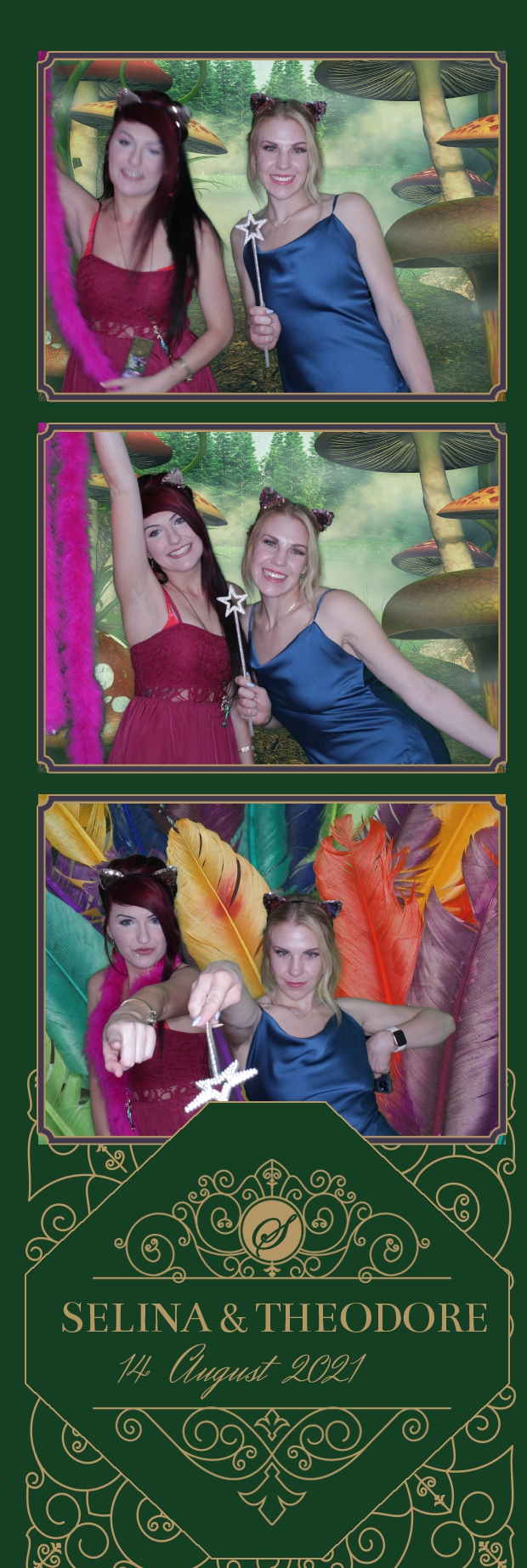 Selina and Theodore's Wedding | View more photos from the event at gallery.photoboothbillings.com/u/PhotoBoothBillings/Selina-and-Theodores-Wedding